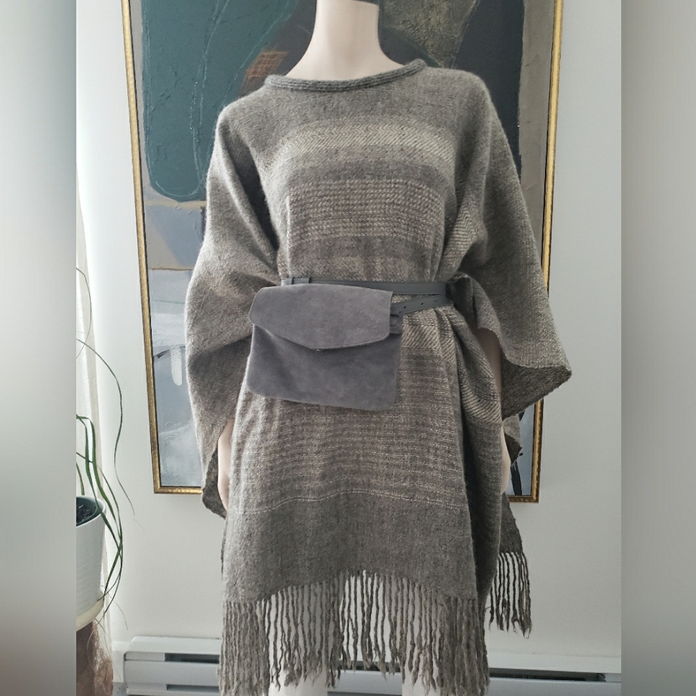 Simons | 4-in-1 Suede and Leather Waist Bag